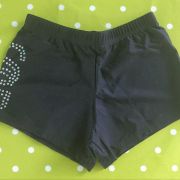 Sparkly Black Shorts Back - British Gymnastics - Stortford Gymnastics