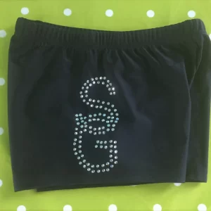 SG Sparkly Black Shorts